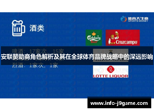 安联赞助商角色解析及其在全球体育品牌战略中的深远影响